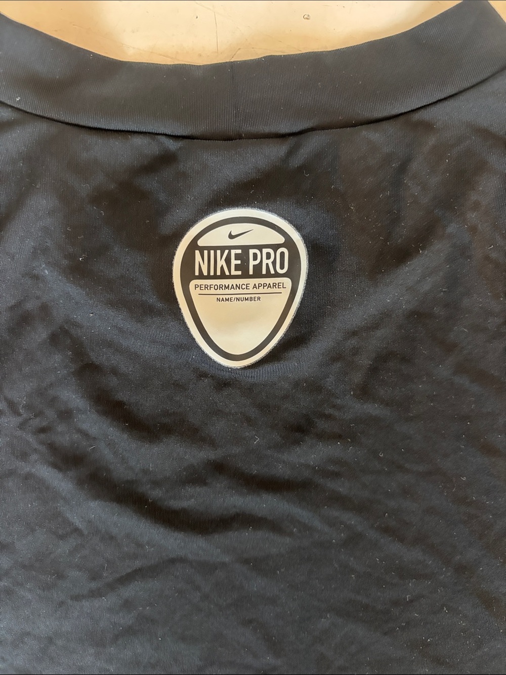 Nike Black Short Sleeve Athletic Tee - Picture 3 of 4
